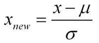 Standardization Formula